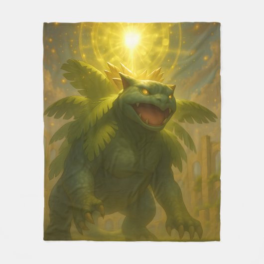 wie venusaur fleecedecke (Vorderseite)