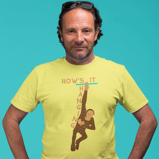 Wie verändert es Niedliche Affen-Grafik? T-Shirt