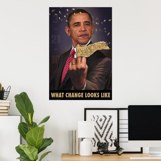 Wie Veränderung aussieht Poster (Heimbüro)