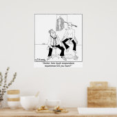 Wie viel Akupunkturerfahrung haben Sie? Poster (Küche)