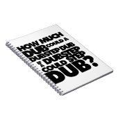 Wie viel Dubstep? Notizblock (Rechte Seite)