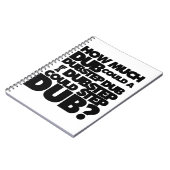 Wie viel Dubstep? Notizblock (Linke Seite)