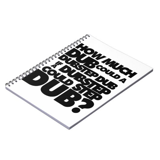 Wie viel Dubstep? Notizblock (Linke Seite)