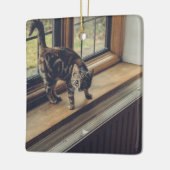 Wie viel kostet das Kitty im Fenster? Keramikornament (Links)