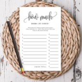 Wie viel kostet die Black/White Paper Spielkarte? Flyer