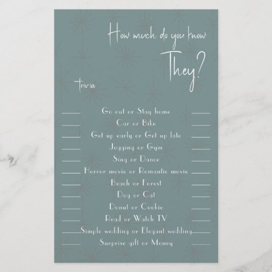 Wie viel weißt du, dass sie Flyer haben? (Vorne)