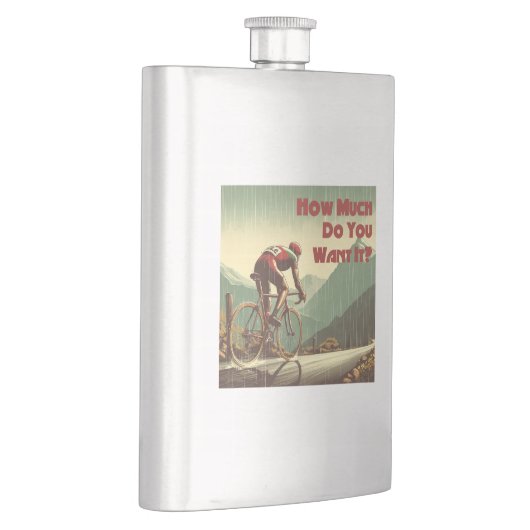 Wie viel Will du, es zu radfahren? Flachmann (Rechts)