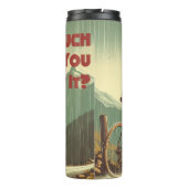 Wie viel Will du, es zu radfahren? Thermosbecher (Rückseite)