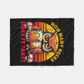 Wie viele Biere braucht es zum Trinken von sonnige Fleecedecke (Vorderseite (Horizontal))