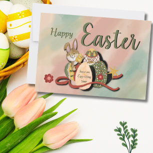 Wie viele Brötchen und Hühner ? Feiertagskarte