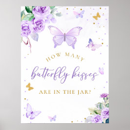 Wie viele Butterfly Kisses Baby Showspiel Poster
