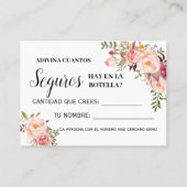 Wie viele Buttone spielen eine zweisprachige Dusch Platzkarte (Rückseite)