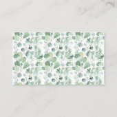 Wie viele Candies Bear Green Shower Game Card Platzkarte (Rückseite)