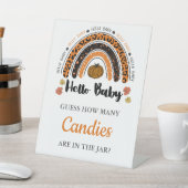 Wie viele Candies Game Hello Baby Girl Pumpkin Sockelschild (In SItu)