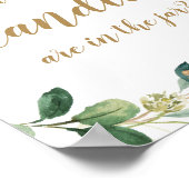 Wie viele Candies sind im Jar? Game Sign Poster (Ecke)