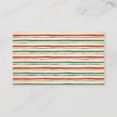 Wie viele Cookies Weihnachtsspielkarte Platzkarte (Rückseite)