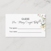 Wie viele Cowgirl Stiefel! Wildblume Brautparty Begleitkarte (Vorderseite)