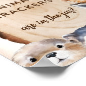 Wie viele Cracker Baby Showingzeichen Poster (Ecke)