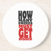 Wie viele Ecken müssen verbraucht werden Sandstein Untersetzer (Vorne)