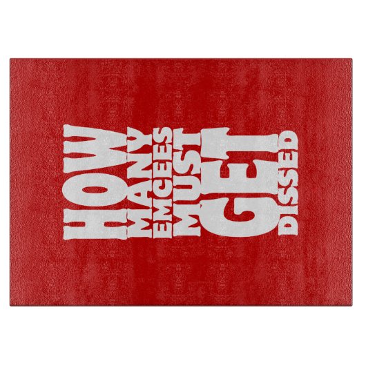 Wie viele Ecken müssen verbraucht werden Schneidebrett (Vorderseite)