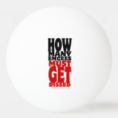 Wie viele Ecken müssen verbraucht werden Tischtennisball (Vorderseite)