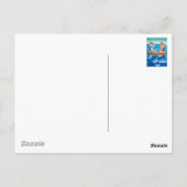 "Wie viele Erdbeeren wachsen im Meer?" Postkarte (Rückseite)