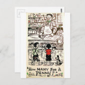 Wie viele für einen Cent? Postkarte (Vorne/Hinten)