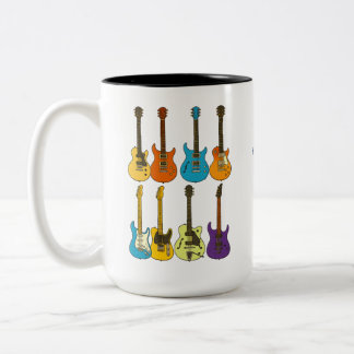 Wie viele Gitarren brauche ich? (nur noch eine) Zweifarbige Tasse