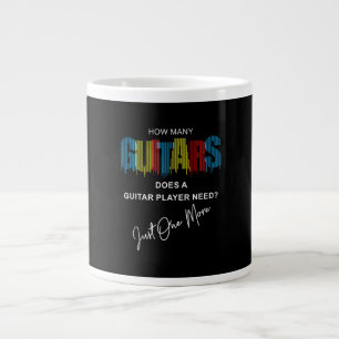 Wie viele Gitarren braucht ein Gitarrenspieler nur Jumbo-Tasse