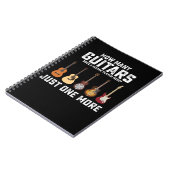 Wie viele Gitarren braucht ein Gitarrist Notizblock (Linke Seite)