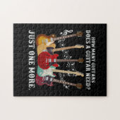 Wie viele Gitarren geben Guitar Player Puzzle (Horizontal)