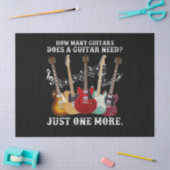 Wie viele Gitarren geben Guitar Player Seidenpapier (Basteln)