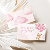 Wie viele Gummibären befinden sich in den blau-ros Begleitkarte