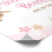 Wie viele Gummibären Duschbären spielen rosa Bären Poster (Ecke)