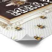 Wie viele Kisses Brautparty Game-Background Poster (Ecke)