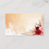 Wie viele Kisses Pampas Brautparty Spielkarte Platzkarte (Rückseite)