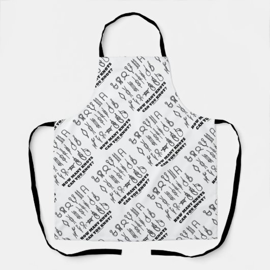 Wie viele Knoten kannst du nicht wissen? Schürze (Vorderseite)