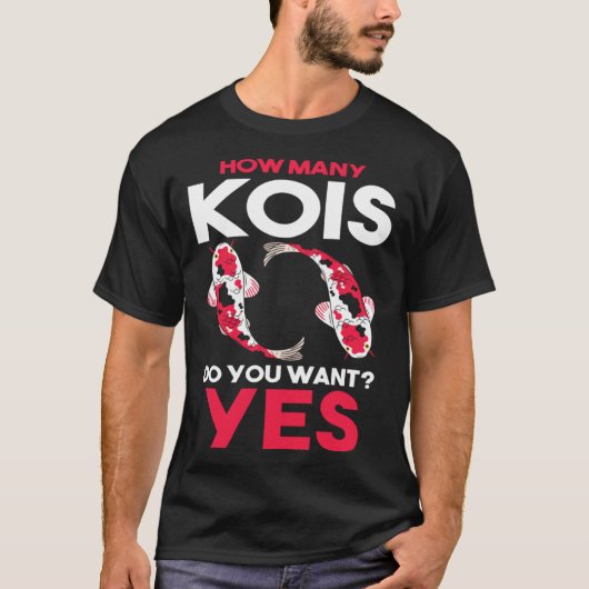 Wie viele Kois will du ja kois? Pullover Hoodi (Vorderseite)