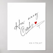 Wie viele Korken befinden sich in einem minimalist Poster (Vorne)