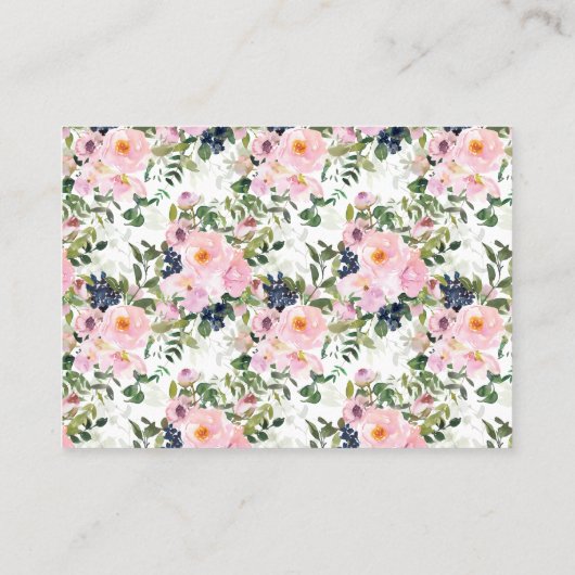 Wie viele Küsse? Brautparty Game Card Platzkarte (Rückseite)