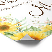 Wie viele Küsse für bald Frau Dusche Spiel Pos Poster (Ecke)