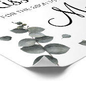 Wie viele Küsse für bald Frau Dusche Spiel Pos Poster (Ecke)