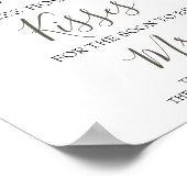 Wie viele Küsse für bald Mrs Duwer Game Poster (Ecke)