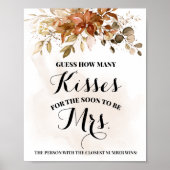 Wie viele Küsse für bald Mrs. Fall Duwer Zeichen Poster (Vorne)