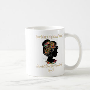 Wie viele Nächte lesen 67 lustiger Meme sechs sieb Kaffeetasse