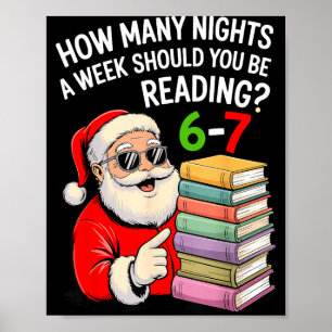 Wie viele Nächte pro Woche sollten Sie 67 Ch lesen Poster