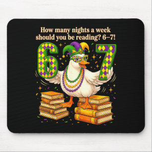 Wie viele Nächte pro Woche sollten Sie 67 Tee lese Mousepad