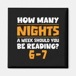 Wie viele Nächte pro Woche sollten Sie 6-7 B lesen Magnet