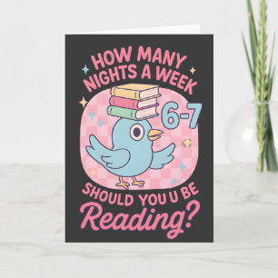 Wie viele Nächte pro Woche sollten Sie lesen? 67 Karte