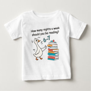 Wie viele Nächte pro Woche sollten Sie lesen 6-7 Baby T-shirt
